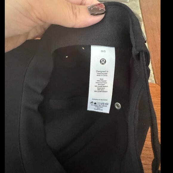 Lululemon Baller Hat Soft Black / Black One Size - Picture 5 of 5